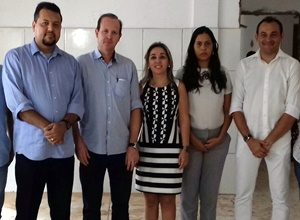Secretário de estado de Infraestrutura Clayton Noleto visita obras da Saúde em Balsas