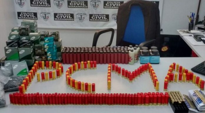 Polícia Civil apreende 1.520 munições no município de Balsas