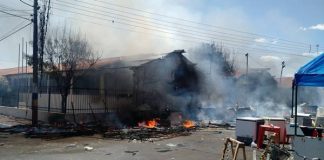 Incêndio atinge barracas de palha do “Parazão” em São Raimundo das Mangabeiras