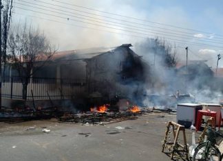 Incêndio atinge barracas de palha do “Parazão” em São Raimundo das Mangabeiras