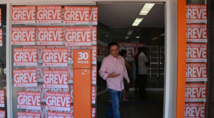 Bancários entram em greve hoje por tempo indeterminado