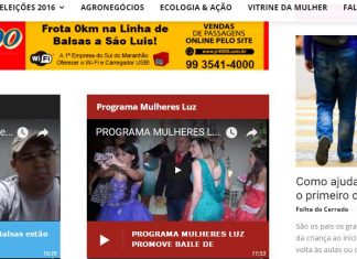 Mulheres Luz atrai centenas de visitas no site da Folha do Cerrado
