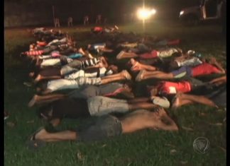 O Governo, que havia garantido no dia de ontem a proteção, através de escoltas, reconheceu o poder de fogo dos criminosos