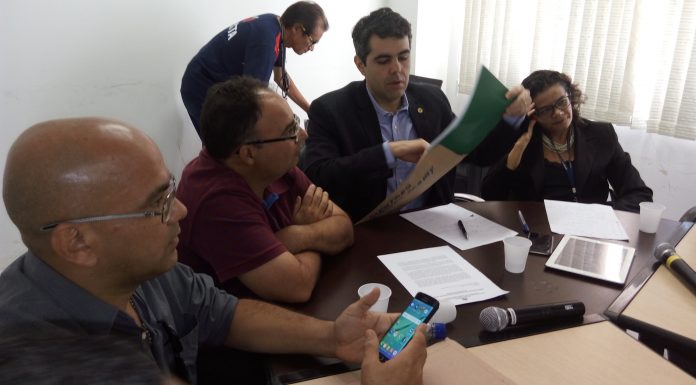 Em Balsas, Iderb se reúne com Dep. Adriano Sarney antes da audiência marcada para hoje.