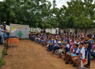 Preocupada com a preservação do rio Balsas, IDERB vai às escolas.