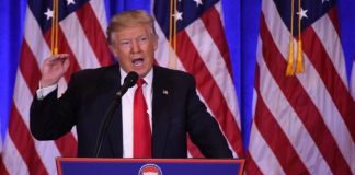 Donald Trump toma posse como o 45º presidente dos Estados Unidos