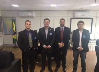 O vereador Alan da Marissol se encontra, em Brasília, com deputados e ministros.