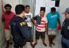 PRF de Balsas acaba de prender 04 suspeitos munidos de armas