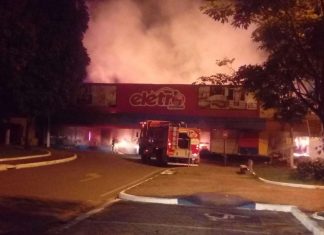 Loja do Grupo Mateus é incendiada, nesta madrugada, no Marabá/PA