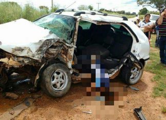 Acidente com vítima fatal, na tarde do dia 13 de abril, em Balsas