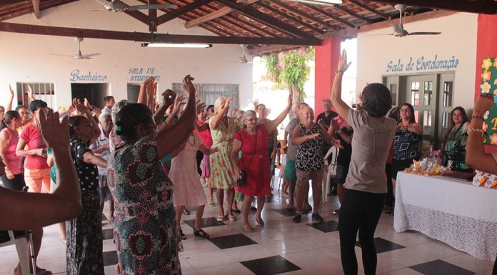 Café da manhã abre atividades 2017 do grupo de idosos do CRAS de São Raimundo das Mangabeiras