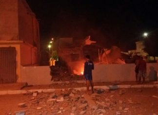 Polícia do Ceará procura por quadrilha que explodiu banco em Moreilândia/PE