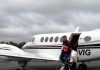 Heringer Táxi Aéreo fez pouso com Flávio Dino em aeroporto interditado no Maranhão