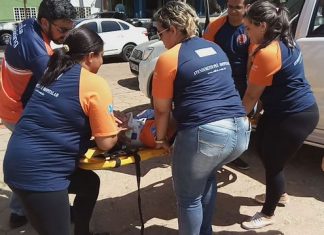 Equipe do SAMU treina para não atrapalhar na hora do socorro