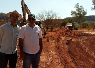 AMAPA visita serviços de recuperação da Transpenitente (Faz. Parnaíba)