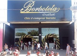 Borboleta Outlet é inaugurada hoje.