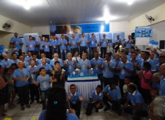Debutante, Terço dos Homens de Balsas comemorou 15 anos de existência cantando vitórias em vidas e aumento de integrantes
