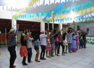 Festa junina: Quadrilha do CAPS, uma loucura no casamento de Jubileu e Mariquita