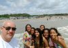 Alunos do Pelotão Mirim vão a São Luis, conhecem praia e são recebidos pelo governador Flávio Dino