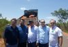Secretários Clayton Noleto e Márcio Honaiser acompanham início das obras de melhoramento da MA-006 no Sul do Estado
