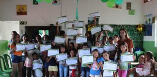 Projeto Células Verdes promove sensibilização ambiental junto às crianças do Tibirizinho