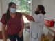 2º dia de vacinação, em Balsas, profissionais do Hospital de Campanha recebem a 1ª dose