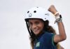 Maranhense Rayssa Leal, aos 13 anos, é medalha de prata no skate