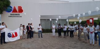 OAB de Balsas homenageia advogado assassinado em crime hediondo, em caminhada