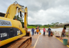Obras da ponte avançam e ações emergenciais do Governo do Estado mantém travessia em São Félix de Balsas
