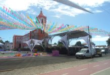 HOJE TEM CHÁ DA TIA MARIA: Inicia neste 1º de junho o Festejo a Santo Antônio de Balsas e tudo quase pronto