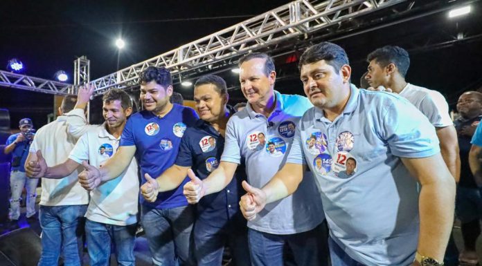 Márcio Honaiser participa de grande comício em Dom Pedro e inaugura comitê ao lado de Weverton