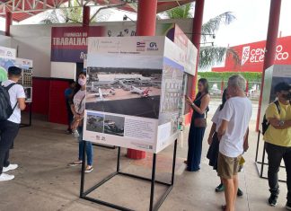 Exposição em homenagem a São Luís chega ao Terminal de Integração Distrito Industrial