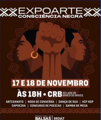 EXPOARTE: Consciência Negra, evento tem início hoje, em Balsas