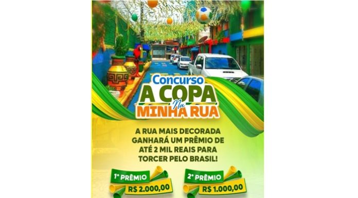Prefeitura de Balsas lança Concurso A Copa na Minha Rua com prêmios de até R$ 2 mil