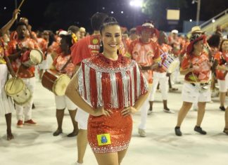 Escola de Sá, que homenageará o Maranhão, faz ensaio técnico na Marquês de Sapucaí