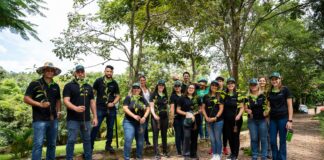 MCassab Nutrição e Saúde Animal planta árvores para neutralizar emissões de CO2 de sua convenção de vendas