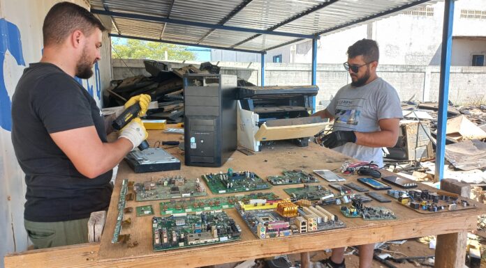 Ecoponto de Balsas alerta para meio ambiente com descartes de equipamentos eletrônicos