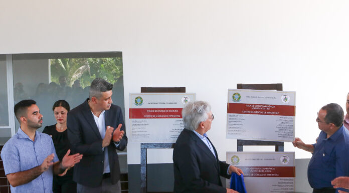 Reitor da UFMA inaugura Prédio do Curso de Medicina do Centro de Ciências de Imperatriz