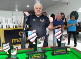 Maranhense de Balsas, o atleta Jota vence o 8º Campeonato Norte-Nordeste de Snooker Six Red/Maranhão Open