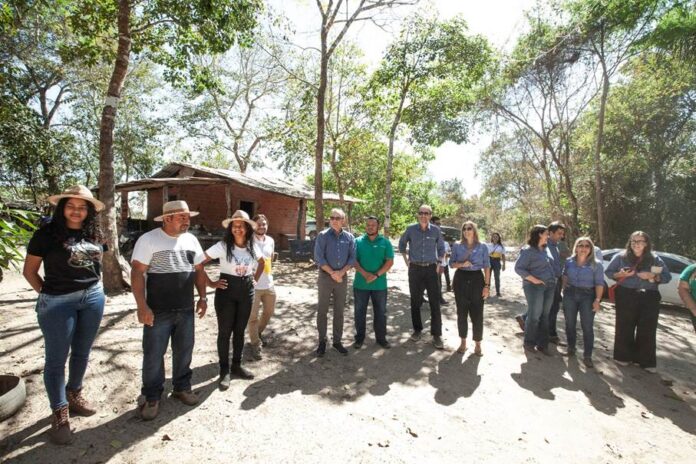 Evento em Balsas em 8 de agosto, com agricultores, autoridades locais e representantes da empresa, destacou primeiras conquistas (Crédito: Márcio Dantas)