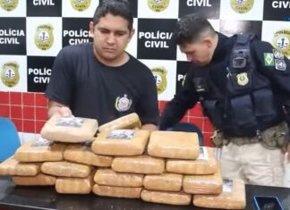 PRF de Balsas apreende 26,5 kg de droga skank em carro vindo do Pará