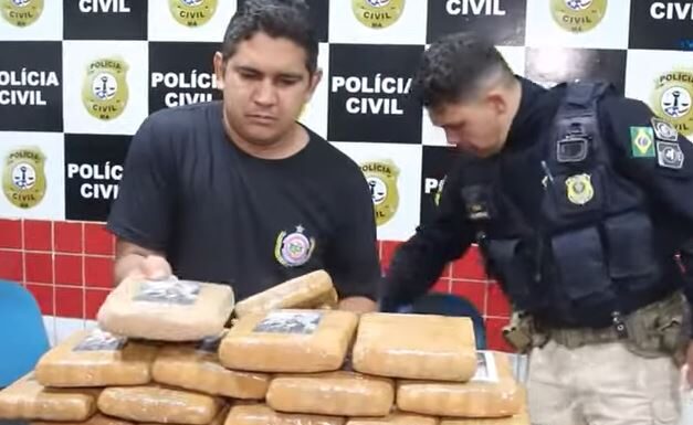 PRF de Balsas apreende 26,5 kg de droga skank em carro vindo do Pará