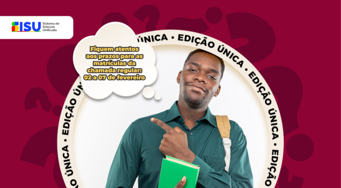 Matrículas para selecionados da chamada regular do SiSU iniciam-se nessa sexta-feira, 2