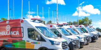 Maranhão vai receber 72 ambulâncias e quatro Centrais de Regulação do SAMU