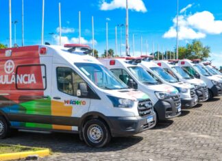 Maranhão vai receber 72 ambulâncias e quatro Centrais de Regulação do SAMU