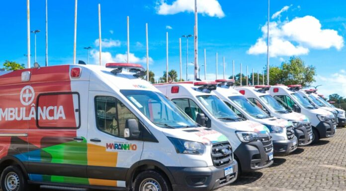 Maranhão vai receber 72 ambulâncias e quatro Centrais de Regulação do SAMU