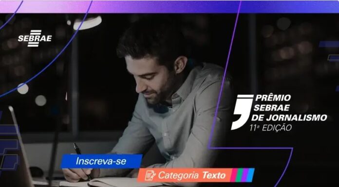 Prêmio Sebrae de Jornalismo tem categoria exclusiva dedicada a textos