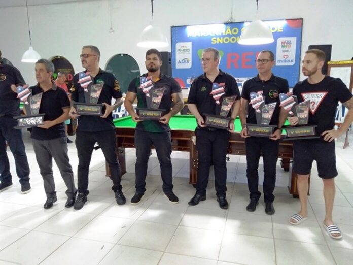 Feras da sinuca nacional conquistaram as melhores pontuacões no Maranhao Open de Snooker Six Red 2023