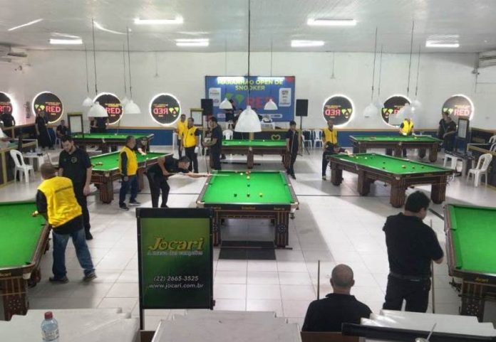128 tacos fortes nacionais e regionais competirão em setembro, no Maranhão Open de Snooker Six Red 2024, na AABB-São Luís.
