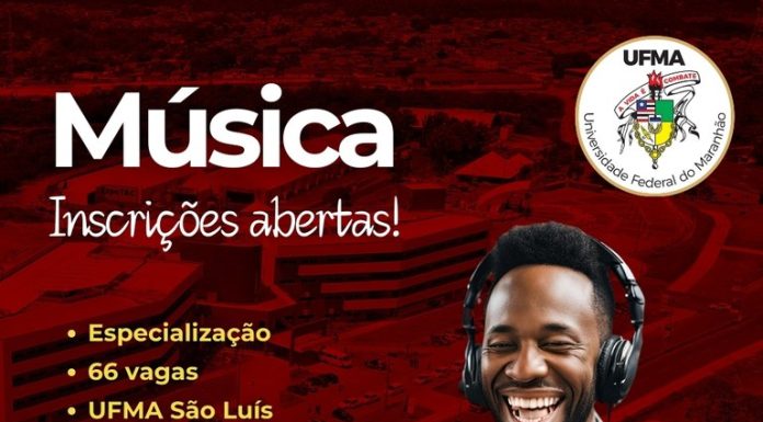 UFMA inicia processo seletivo para primeiro curso em especialização em música do Estado do Maranhão